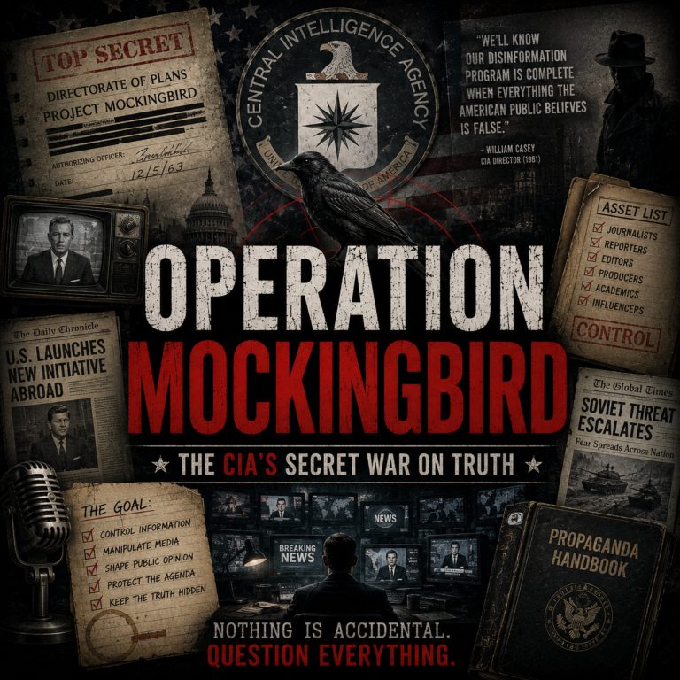 Operation Mockingbird | CIA’s Secret War on Truth