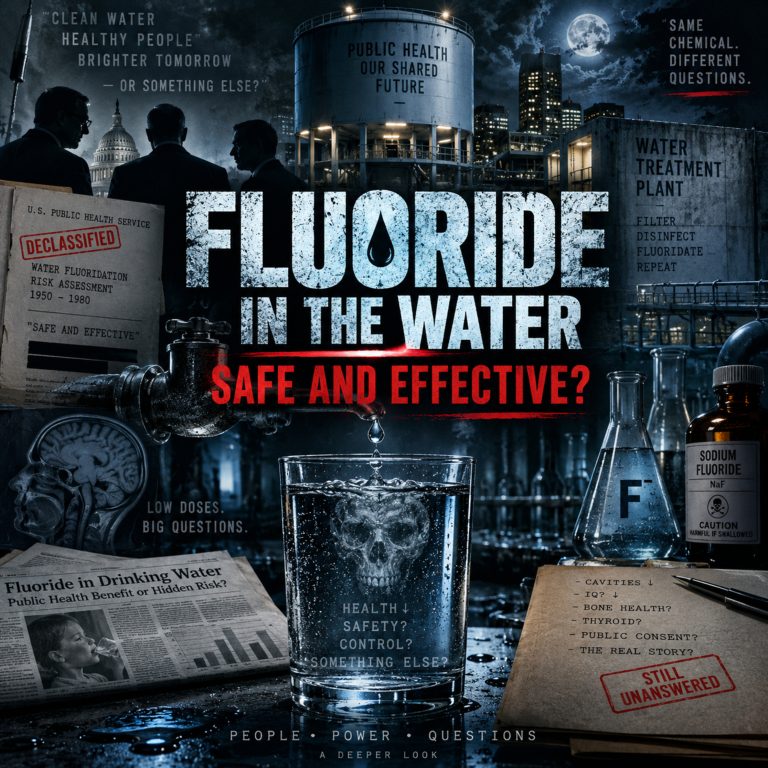 Fluoride In The Water | Safe and Effective?